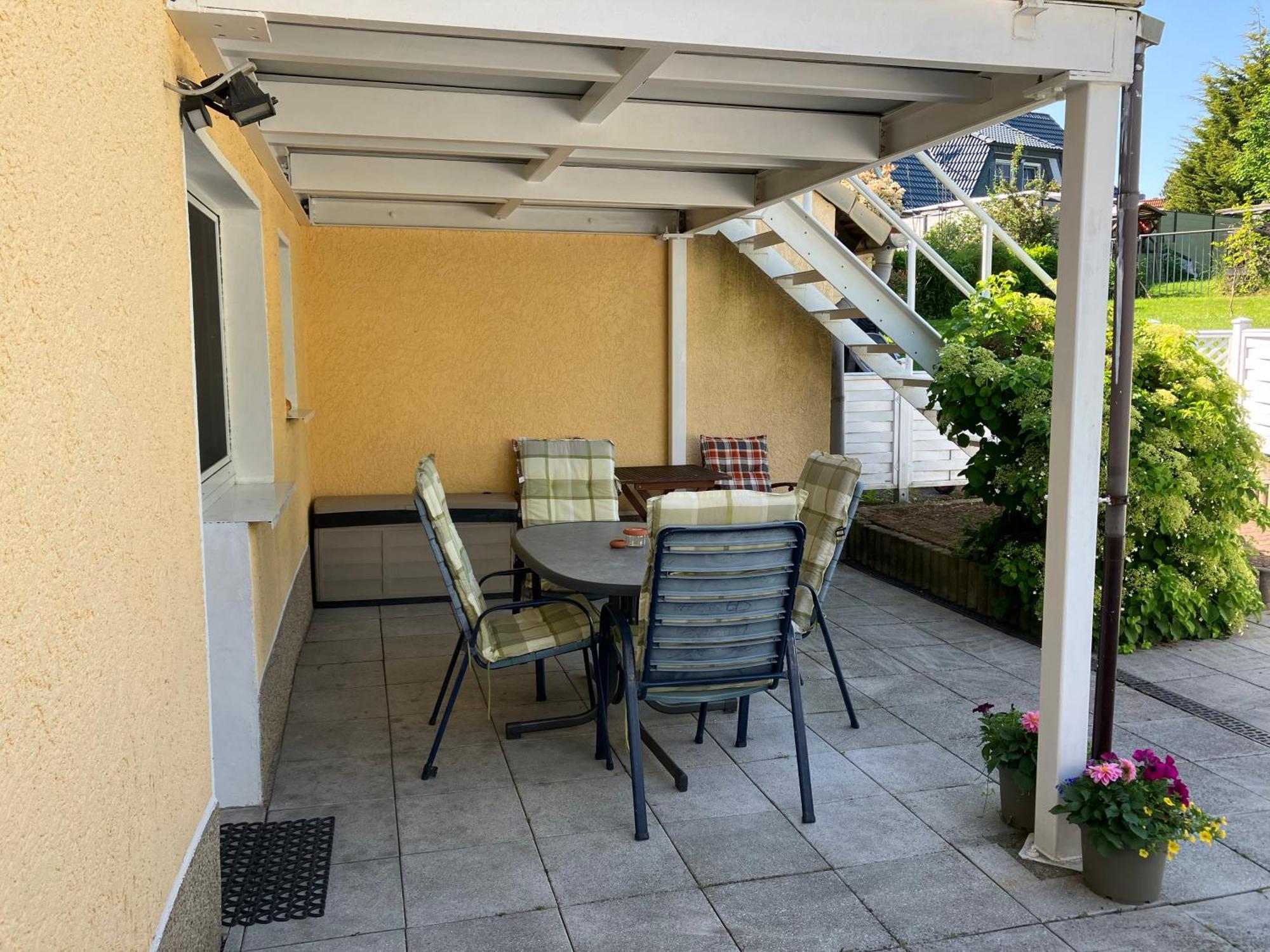 Ferienwohnung Im Gruenen Eg Mit Terrasse Хердеке Экстерьер фото